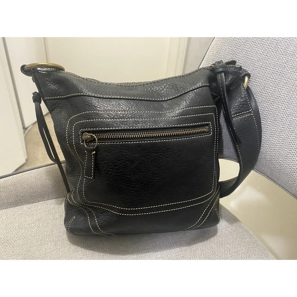 Coach Chelsea Laced Duffle Crossbody Shoulder Bag 10399 Black Leather Vintage
